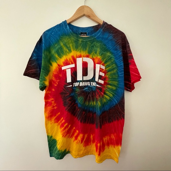 Top Dawg Entertainment Other - Top Dawg Entertainment TDE Tie Dye T-Shirt 1/100